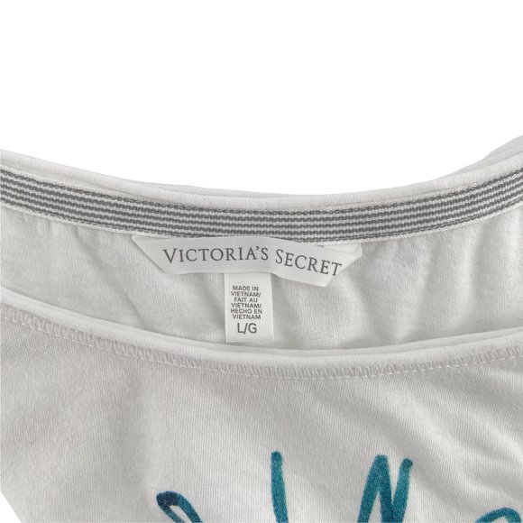 Victoria’s Secret Never Ending Summer Graphic Top Size L - Picture 3 of 3